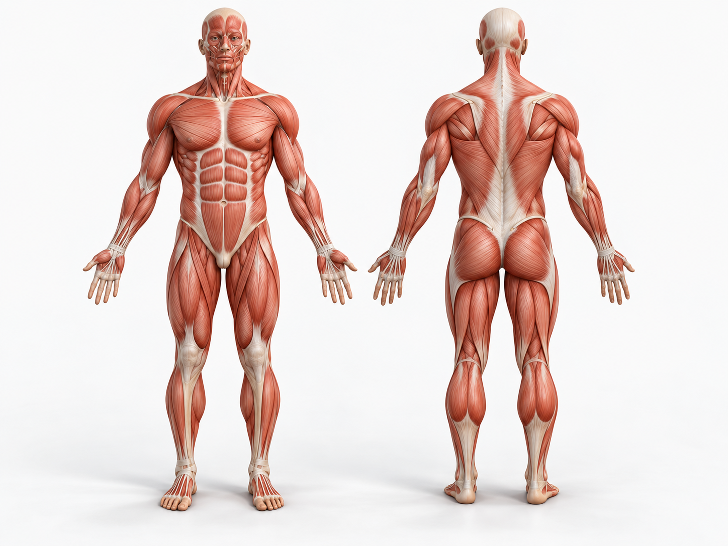 Corpo humano em vista frontal